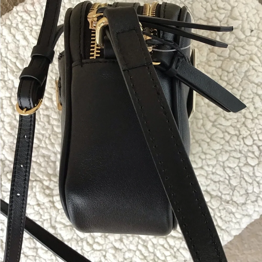 Ted Baker Black Crossbody Bag with Gold Accents - Picture 5 of 8